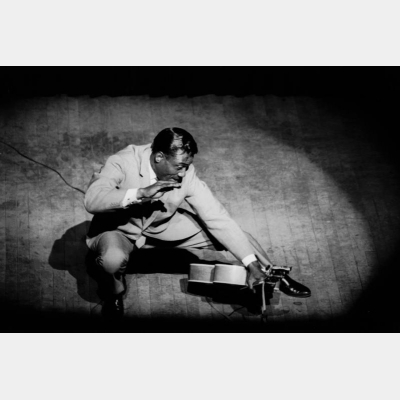 T. Bone Walker, New York Apollo Theatre,1965 - Hervé Gloaguen